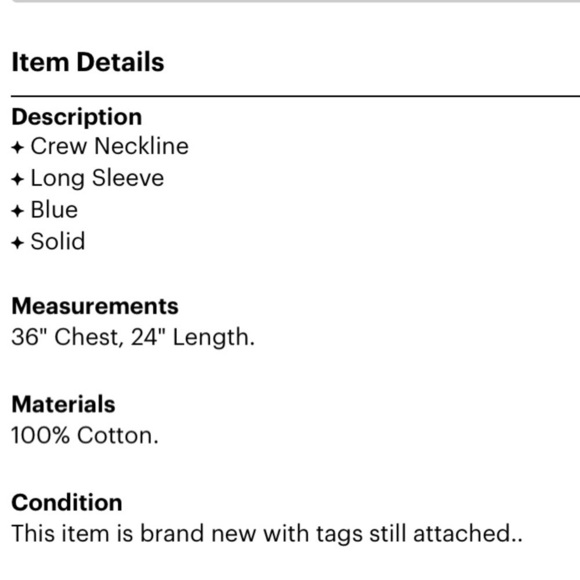 C Wonder Fancy Stitch Aqua Sweater Crewneck Medium women’s pullover top - Picture 10 of 10